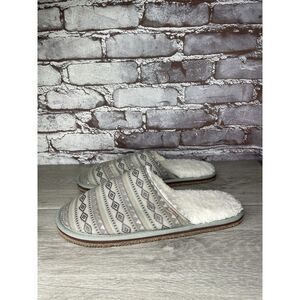 Feelgoodz Women’s Equinox Mule Slipper Juniper NWT Size 10-11